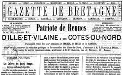 Accéder à la page "Gazette de Bretagne"