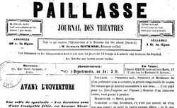 Accéder à la page "Paillasse"