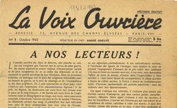 Accéder à la page "Voix ouvrière (La)"