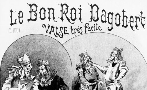 Accéder à la page "Le bon roi Dagobert : valse très facile pour piano "