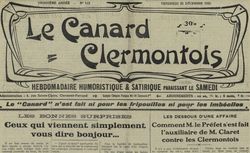 Accéder à la page "Canard clermontois (Le )"