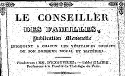 Accéder à la page "Conseiller des familles (Le)"