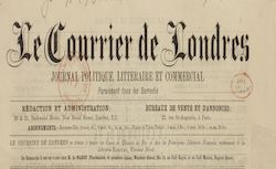 Accéder à la page "Courrier de Londres (Le)"