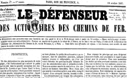 Accéder à la page "Défenseur des actionnaires des chemins de fer (Le)"