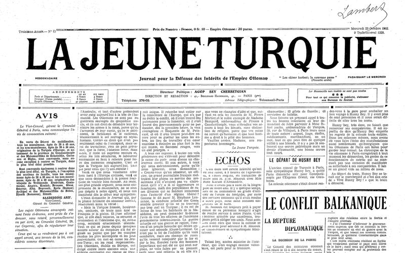 Accéder à la page "Jeune Turquie (Paris) (La)"