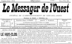 Accéder à la page "Messager de l'Ouest (Le)"