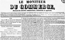 Accéder à la page "Moniteur du commerce (Le)"