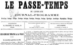 Accéder à la page "Passe-temps de l'entracte (Le)"