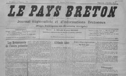 Accéder à la page "Pays breton et le Réveil breton (Le)"