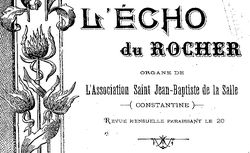 Accéder à la page "Écho du rocher (L')"