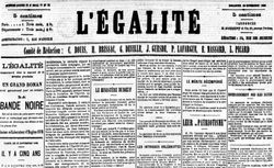 Accéder à la page "Égalité (L')"