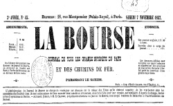 Accéder à la page "Annales de la Bourse (Les)"