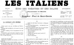 Accéder à la page "Italiens (Les)"