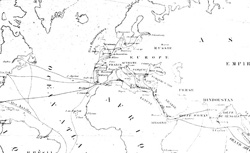 LESSEPS, Ferdinand de (1805-1894) Percement de l'isthme de Suez