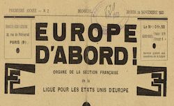 Accéder à la page "Europe d'abord (L')"