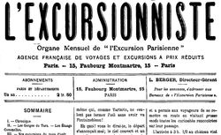 Accéder à la page "Excursionniste (L')"