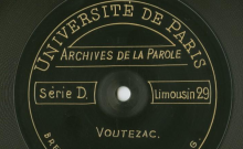 Accéder à la page "Dialogue ; Dialogue sur la lessive / Jeanne Rebière (77 ans), voix ; Maria Faurisson (45 ans, femme de chambre), voix."