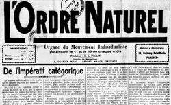 Accéder à la page "Ordre naturel (L')"