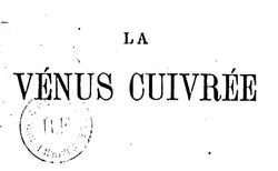 La Vénus cuivrée 