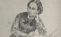 Louise Michel à son retour de Nouvelle-Calédonie