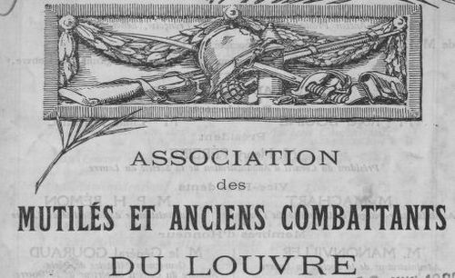 Accéder à la page "Bulletin annuel des mutilés et anciens combattants du Louvre "