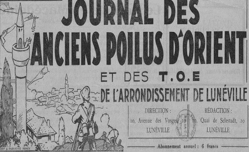 Accéder à la page "Journal des Anciens poilus d'Orient et des TOE (Meurthe-et-Moselle)"