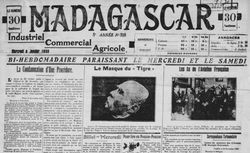 Accéder à la page "Madagascar. Industriel, commercial, agricole"