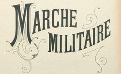 Accéder à la page "Marche militaire"