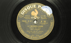 Accéder à la page "La Marseillaise - Marthe Chenal, décembre 1919"