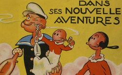 Mathurin dit Popeye dans ses nouvelles aventures