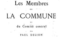 Accéder à la page "Les Membres de la Commune et du Comité central"