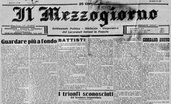 Accéder à la page "Mezzogiorno (Il)"