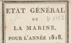 Accéder à la page "Etat général de la Marine"