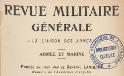 Accéder à la page "Revues militaires et d'histoire militaire"