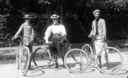 E. Trutat, Mlle Babion, G. et M. Compayré, Luchon, 5 septembre 1895.