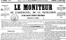 Accéder à la page "Moniteur de l'assurance, de la navigation et des grands intérêts industriels (Le)"