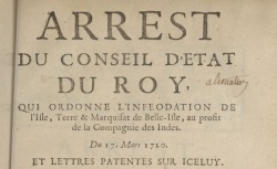 Accéder à la page "Droit et réglementation d'Ancien Régime"