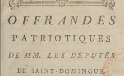 Accéder à la page "Recueils de pièces imprimées concernant les colonies, 1ère série, tome 20"