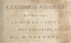 Accéder à la page "Recueils de pièces imprimées concernant les colonies, 1ère série, tome 26"