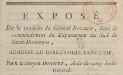 Accéder à la page "Recueils de pièces imprimées concernant les colonies, 1ère série, tome 53"