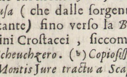 MORO, Anton Lazzaro (1687-1764) De' Crostacei e degli altri marini corpi che si truovano su' monti