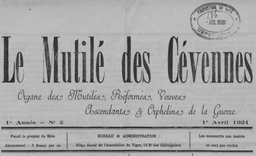 Accéder à la page "Mutilé des Cévennes (Le)"