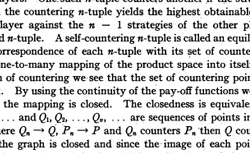 NASH, John Forbes (1928-2015) Equilibrium Points in N-person Games