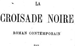 la croisade noire