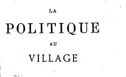 La Politique au village