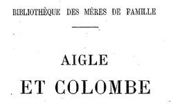 Aigle et colombe 