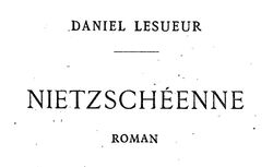  Nietzschéenne