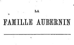 La Famille Aubernin