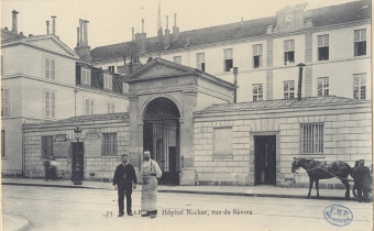 Paris. Hôpital Necker, rue de Sèvres