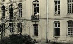 Ancienne maison de l'Enfant-Jésus, hôpital des enfants malades : les anciens bâtiments sur le jardin